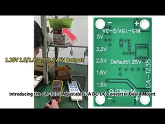 Amplificador ajustable del tablero descender CA-1235 con el microprocesador MP1495