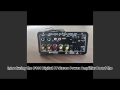 Junta de amplificadores de potencia Subwoofer Micrófono doble Junta de audio de Karaoke D10C Digital BT Estéreo 24V/220V