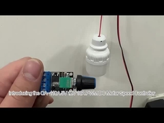 12V 10A PWM Controlador de velocidad del motor DC sin pasos LED Dimmer Power Governor Modulo de tableros de conductores del motor