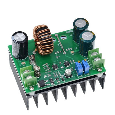 600W 12-60V al tablero actual constante elevador del convertidor del alza del módulo de fuente de alimentación de 12-80V DC-DC