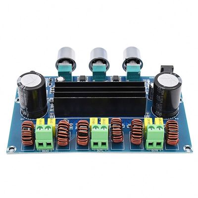 CA-3166B Tabla de amplificador de potencia digital DC12-24V 50Wx2+100W con módulo de audio Bluetooth 5.0 Clase D