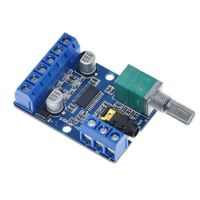 Tabla de amplificador digital de alta potencia de 30Wx2 con fuente de alimentación de 12V/24V y modulación PWM de clase D