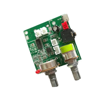 Placa amplificadora de potencia multifunción 2,1 con voltaje de 5V CC, alta potencia de 20W y corriente de 3A para un rendimiento de audio mejorado