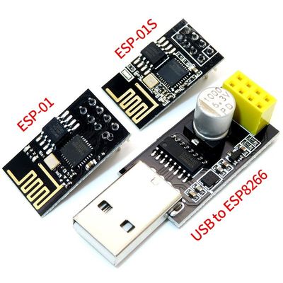 Programador inalámbrico Adapter del módulo ESP8266 CH340G Esp01 de UART GPIO0 ESP-01 Wifi