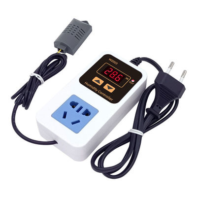 W2023 Interruptor de control de humedad electrónico inteligente montado en la pared Regulador digital 110V-220V