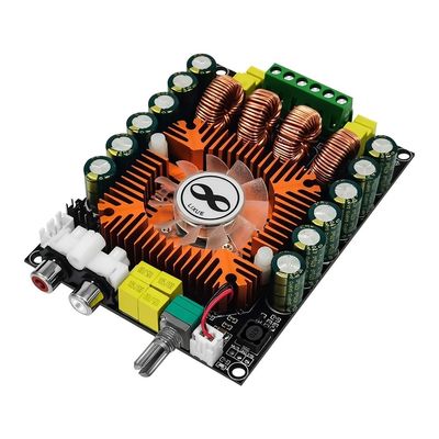 Placa amplificadora de potencia de Audio TDA7498E de 160W con modo BTL y módulo amplificador de potencia estéreo Digital con ventilador de refrigeración