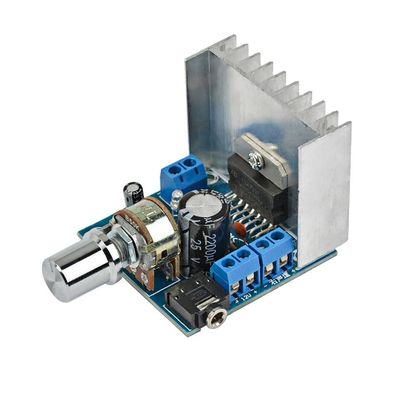 TDA7297 Panel de amplificador 15W+15W Salida DC 9-15V Módulo de amplificador de audio estéreo de montaje directo