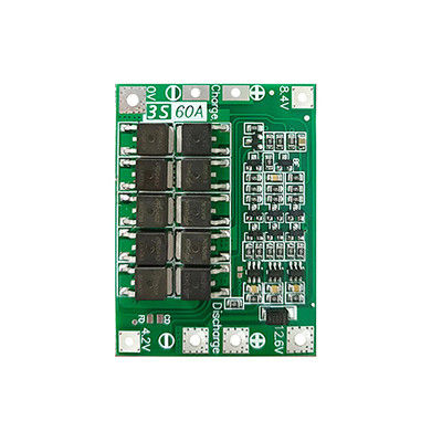 CA-3S-60A Cargador de batería de litio de iones de litio módulo de célula de lipo PCB BMS placa de protección para el motor de perforación 12.6V con equilibrio