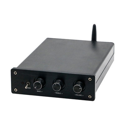 Amplificador de potencia de audio para el hogar de 100W * 2 + 200W con Bluetooth 5.0 y 2.1 canales Mini HiFi Stereo Clase D Amplificador digital