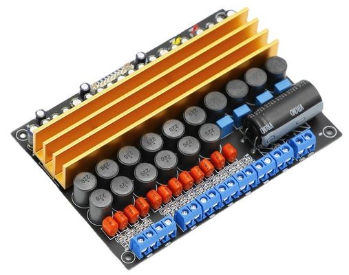 Adaptador de CC TPA3116 7.1 de 8 canales 100W 100W 6*50W Panel de amplificador de potencia digital de clase D para altavoces Iluminación LED Sin luz