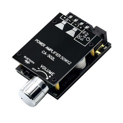 ZK-502L 2.0 Canal Digital Amplifier Board Home Theater HIFI Amplificador con BT5.0 50WX2 Metal Material Stereo Board ZK-502L