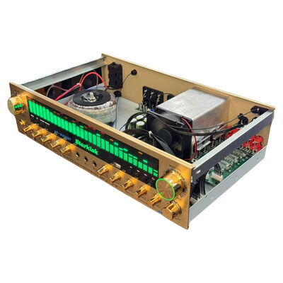 Amplificador doméstico de 2000W y 6 canales (5.1) con construcción de aleación de aluminio, metal y plástico