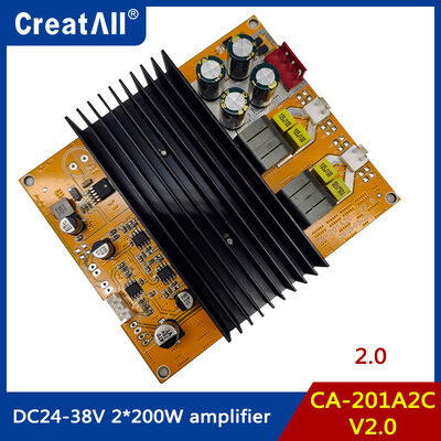Placa amplificadora digital CA-201A2C V2.0 TPA3251HIFI 2x200W estéreo de alta potencia con fuente de alimentación inversa y protección contra sobrecalentamiento