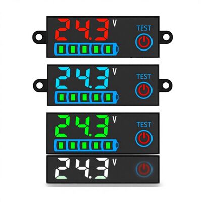 4015N Power Display Board DC 7-55V for Lead-Acid & LiFePO4 12V/24V Batteries