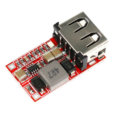 Módulo de poder de DC Buck Step Down Converter 12v 5v 12V/24V al módulo de poder descender del módulo 6-24V DC del cargador USB del COCHE de 5V 3A