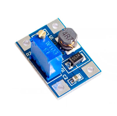 Convertidor ajustable del alza del módulo de poder del alza elevadora del voltaje de DC-DC SX1308 2A