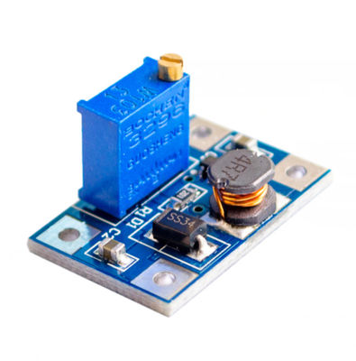 Convertidor ajustable del alza del módulo de poder del alza elevadora del voltaje de DC-DC SX1308 2A