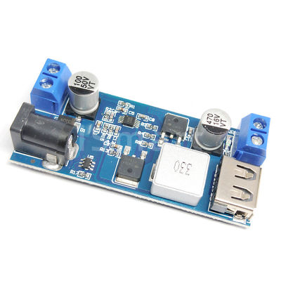Fuente de alimentación descender de DC 24V 12V 5V 5A Buck Converter USB
