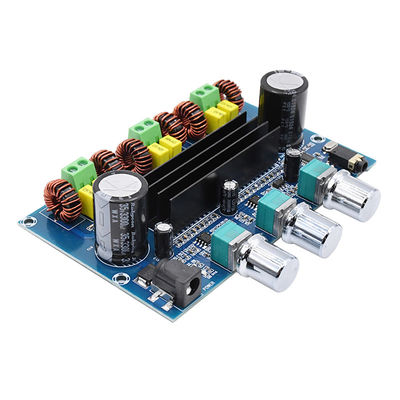 CA-3166B Tabla de amplificador de potencia digital DC12-24V 50Wx2+100W con módulo de audio Bluetooth 5.0 Clase D