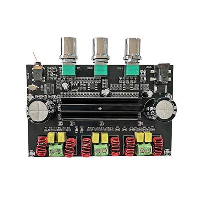 Potencia de salida de 100W 12-24V Voltado de suministro 2.1 canal TPA3116D2 Tabla de amplificador de audio digital
