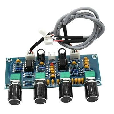NE5532 Amplificador Modulo de audio Clase D Amplificador digital con entrada DC12V-24V y ajuste de volumen de bajo agudo
