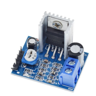 TDA2030 Modulo de audio del amplificador 6-12V 18W Circuito del amplificador con placa de audio de volumen ajustable
