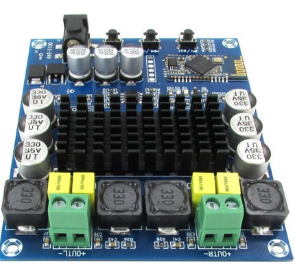 Módulo de audio de amplificador digital de doble canal con salida de 100W*2 y conectividad Bluetooth BT 4.0
