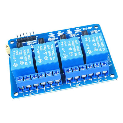 5V educación programada del TRONCO del módulo de retransmisión del canal del acoplador óptico 4 IED