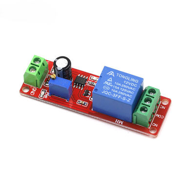 Interruptor del contador de tiempo del oscilador del coche del módulo 0~10S del escudo de la retransmisión del retraso del contador de tiempo de DC 12V