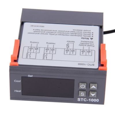 STC-1000 AC 110V-220V Controlador Digital de Humedad Sistema de Monitoreo de Temperatura Termostato