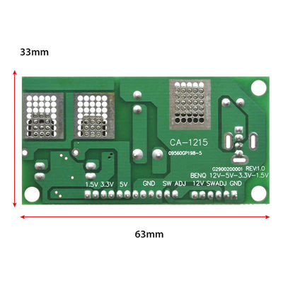 CA-1215 12V 5V 3.3V 1.5V Módulo de Fuente de Alimentación LCM LCD