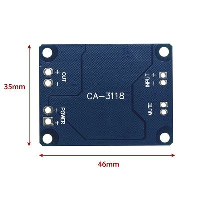 Modulo de audio de amplificador CA-3118 DC12-24VTPA3118 1*60W AMP