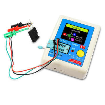 TFT Tester herramienta multifunción condensador de diodo multimetro 25pF-100mF rango