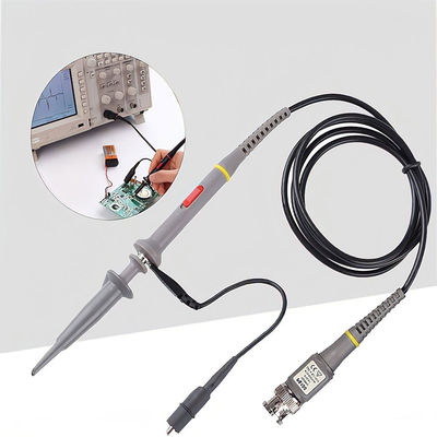 P6100 BNC Tester Tool Osciloscopio Probe Kit 100MHz 1X 10X Clip 2 piezas conjunto