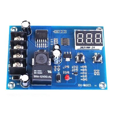 Placa de circuito del cargador de batería del tablero 12-24V 18650 de la protección del cargador de batería XH-M603