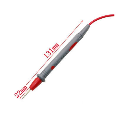 1 par de herramientas de prueba de multimétricos digitales de plomo de sonda de cable de pluma de alambre 20A