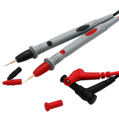 1 par de herramientas de prueba de multimétricos digitales de plomo de sonda de cable de pluma de alambre 20A