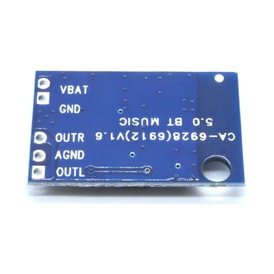 CA-6912 3.3VDC Canal de potencia digital Bluetooth Módulo amplificador de audio Placa Componente de sonido