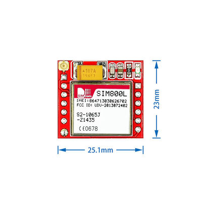 Puerto serie micro de SIM Card Core Quad Band TTL del módulo de SIM800L GPRS G/M