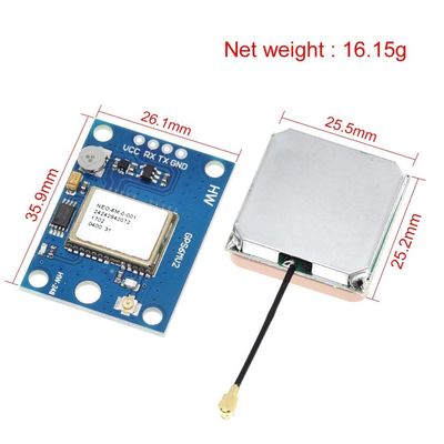 Módulo neo Arduino With Flight Control EEPROM MWC APM2.5 de los Gps de GY-NEO6MV2 los 6m