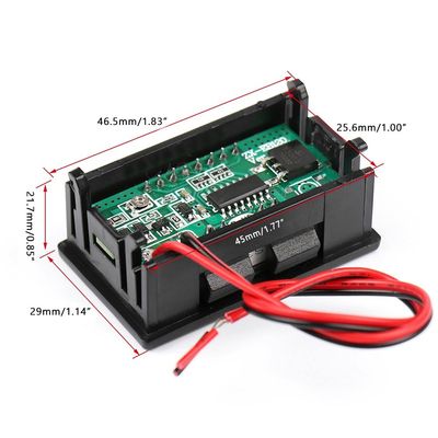 0,56&quot; metro 12V 24V 36V 48V 60V 72V de la capacidad de la batería de litio del LED