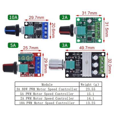 regulador Adjustable Drive Module de la velocidad del motor de 30W 80W 90W PWM