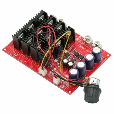 Regulador HHO PWM RC 12V 24V 48V 3000W de la velocidad del motor de DC 10-50V 60A PWM
