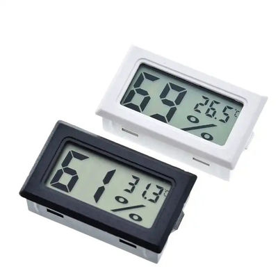 Mini baterías termas interiores del botón de DC 1.5V LR44 del higrómetro 2 del LCD Digital