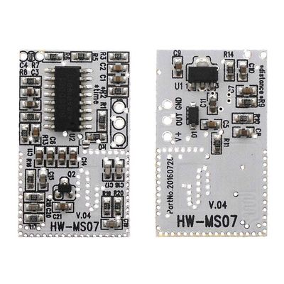 Módulo elegante del sensor de radar de microonda del módulo del sensor HW-MS07 1.5/2 metros