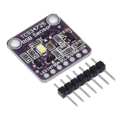 Tablero del desarrollo del color del RGB del módulo del sensor de CJMCU-34725 TCS34725 Smart