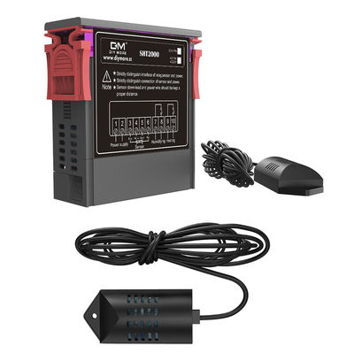 CE del interruptor del higrómetro del regulador LED de la humedad de SHT2000 Digitaces