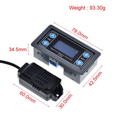 SHT20 10A DC 6V-30V Controlador de humedad digital de alta precisión Sensor de monitoreo de temperatura