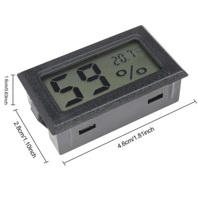 Controlador digital de humedad para interiores, medidor de temperatura con certificación CE, monitor ambiental