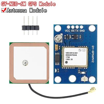Modulo GPS NEO-6M para el controlador de vuelo PX4 Pixhawk V2 de APM MWC.4.5 APM2.56 APM 1.65 -3.6V. El eje de carga de las bombas es el eje de carga de las bombas.